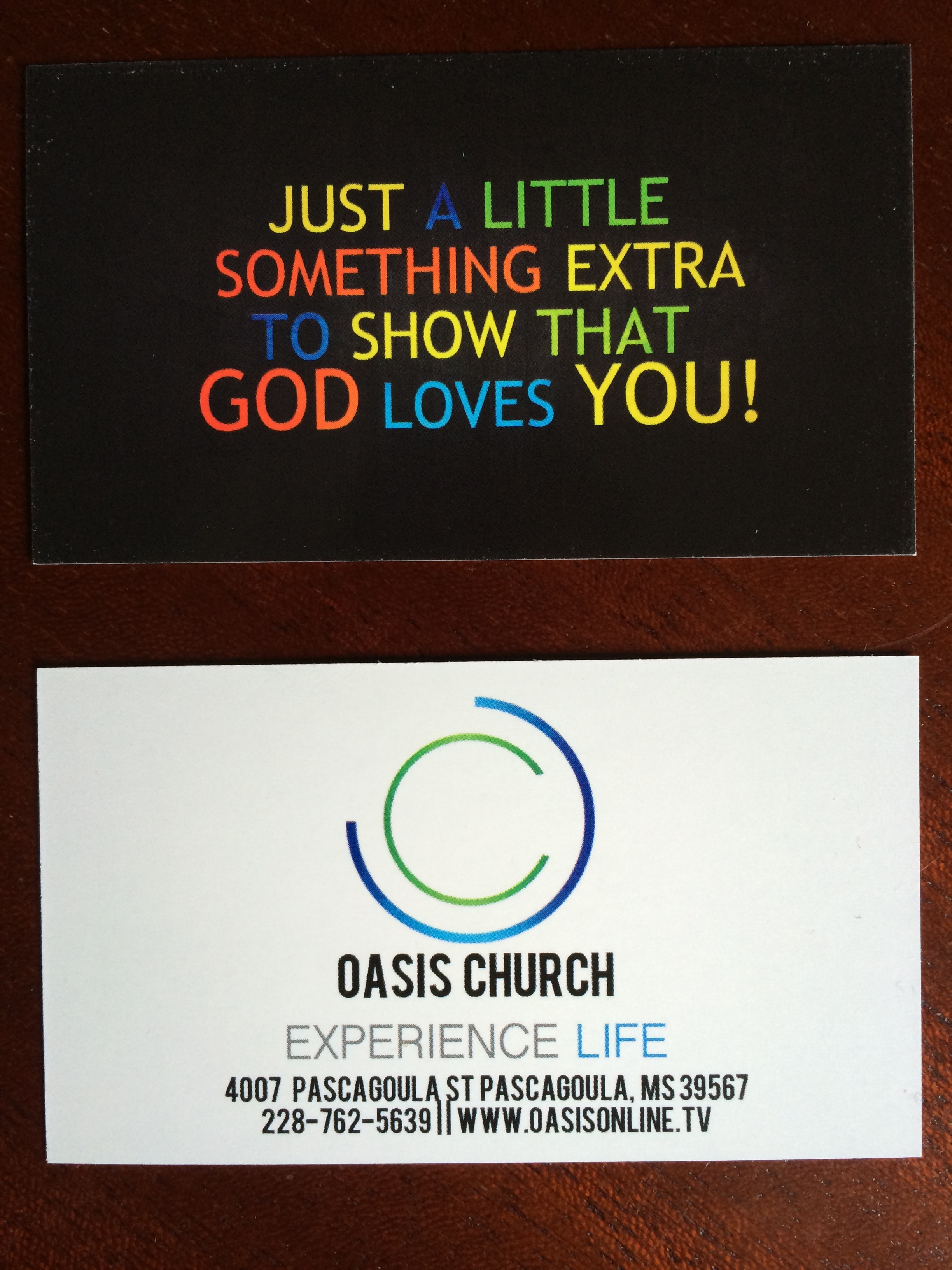 Random Acts of Kindness Cards for Oasis family...